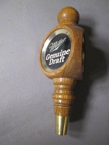 Miller Genuine Draft bar tap...