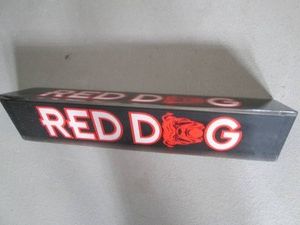 Red Dog bar tap...