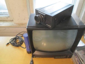 13in TV and security camera system...