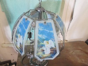 Angel themed desktop touch lamp...