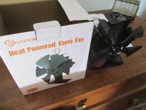 Heat powered stove fan in original ...