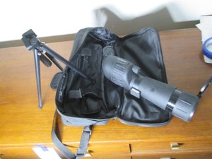 20-60x60 rife scope with tripod and...