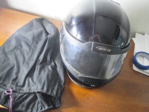 Arctic Cat snowmobile helmet with d...