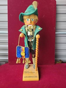 Steinbach Last German Coin Nutcracker 1948-2002 Handmade Germany