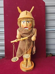 Steinbach Hermes God of Business Wooden Nutcracker Germany 184