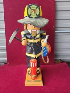 Steinbach Firefighter Nutcracker Americas Bravest Limited Edition