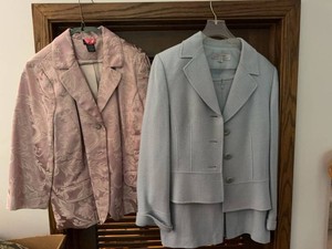 Womens Dresswear Lot Tahari Skirt Suit Size 14 Floral Blazer XL