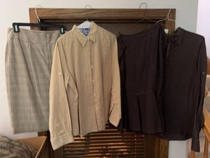 Brooks Brothers & Lauren Ralph Lauren Womens Skirts Blouses Lot