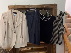 Womens Career Separates Jones New York Brooks Brothers Blazer Skirt Tops