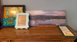 Lot of Assorted Framed Wall Art, Photo Frame & Decorative Signs