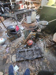 Lot of Assorted Utility, Fryer & Metal Salvage Garage Items