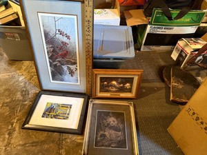 Framed Wall Art Print Lot Terry Redlin Wildlife & Decor Pieces