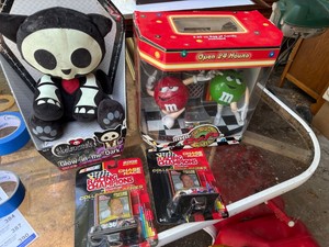 Lot of Assorted Collectible Toys M&Ms Skelanimals NASCAR
