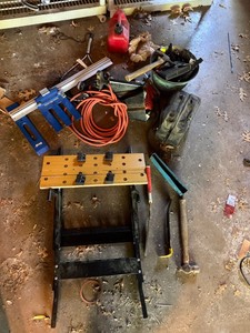 Kreg Jig Portable Workbench Assorted Hand Tools Garage Shop Lot