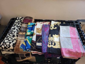 Oscar de la Renta Adrienne Vittadini Fashion Scarf Lot Mixed Prints