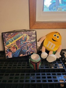 Lot of Assorted Pop Culture Collectibles Boba Fett Mug DC Case