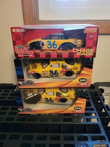 Set of 3 NASCAR 2002 M&Ms #36 124 Diecast Cars RCHot Wheels