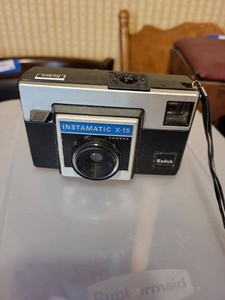 Kodak Instamatic X-15 126 Film Camera Black Silver USA Made