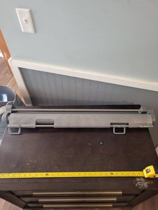 Gray Retractable Dog  Baby Gate