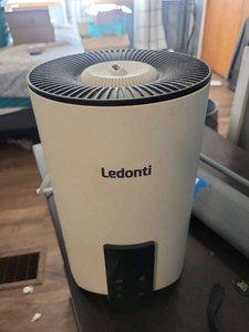 Ledonti Warm Mist Humidifier Wi-Fi Timer Tabletop Air Moisture Unit