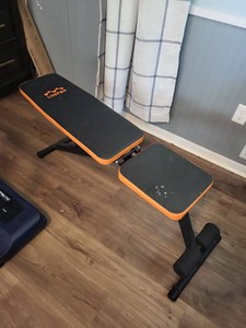 Lusper Adjustable Sit Up Bench Ab Trainer Decline Exercise Bench