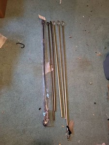 JCPenney Home Curtain Rods Decorative Hardware Mixed Lot