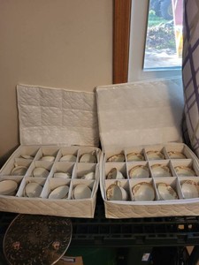 Assorted Vintage Teacups & Saucers Noritake China w Storage Cases