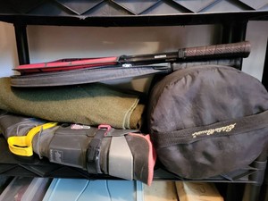 Sporting Goods Lot Spalding Paddles Pro Kennex Eddie Bauer Blanket