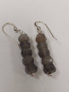 Jay King Labradorite Sterling Silver Beaded Dangle Earrings