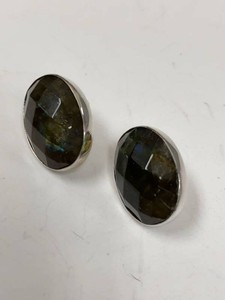Jay King Mine Finds Labradorite Sterling Silver Oval Stud Earrings