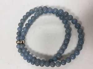 Jay King Mine Finds Blue Gemstone Bead Necklace Sterling Clasp