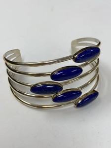 Jay King Mine Finds Sterling Silver Lapis Lazuli Cuff Bracelet