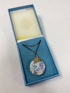 Bradford Exchange Lena Liu Tiny Miracle Crystal Pendant Necklace Box