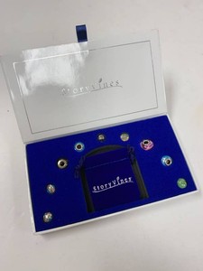 StoryVines Charm Bracelet Starter Set Silver Tone Beads Boxed
