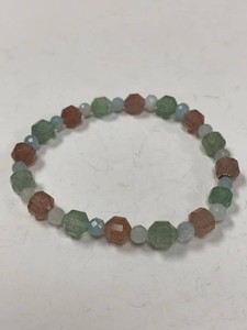 Jay King Mine Finds Multistone Beaded Stretch Bracelet w Box Pouch