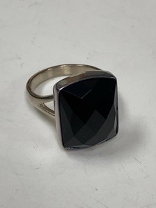 Jay King Sterling Silver Black Onyx Statement Ring Size 9.5 w Box