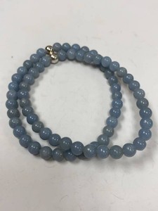 Jay King Mine Finds Blue Bead Gemstone Necklace w Box & Pouch