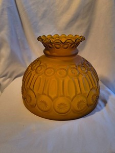 Vintage L.E Smith Moon And Stars Lamp Shade
