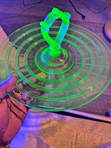 Vintage Uranium Depression Glass