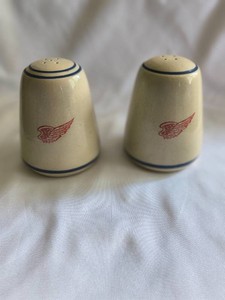 Vintage Red Wing Salt And Pepper Shakers