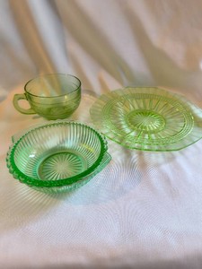 Vintage Uranium Glass