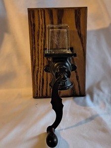 ANTIQUE Wall Mounted Coffee Grinder