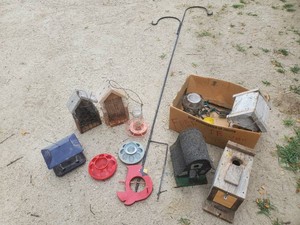 Bird Houses, Shepards hook