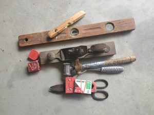 Vintage Tools Wood Plane Levels Hammers and More