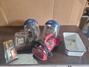 Misc Lot of Battery Charger, Hand Vacuum and More