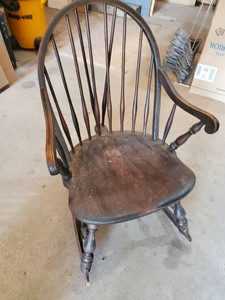cute Wooden Antique Rocking Chair