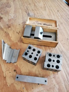Enco precision Grinder vice, constant angle Bars, and More