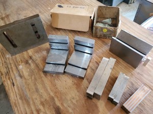 Angle Plates, magnetic paralelles, and V Block