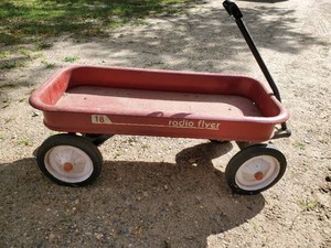 Number 18 Radio Flyer Wagon