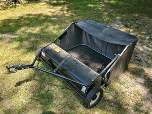 Agri-fab 40 Tow Behind Lawn Sweeper Leaf Collector
